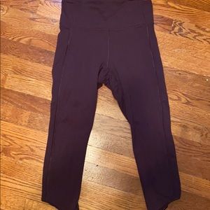 Lululemon wunder under crop